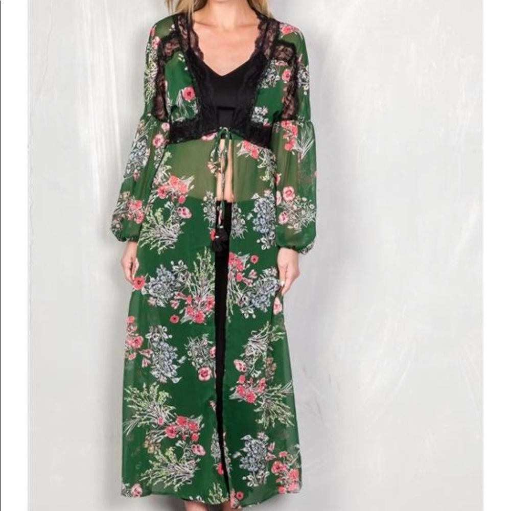 Chiffon Kimono